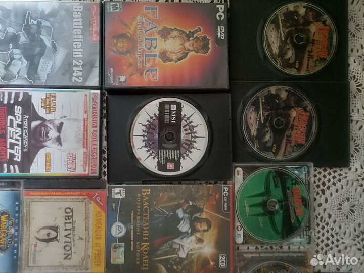 Dvd диски игры