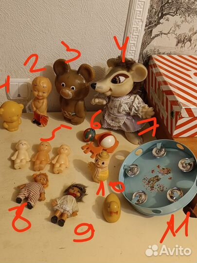Игрушки винтажные