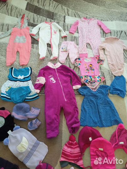 Вещи на девочку от о до 1 года