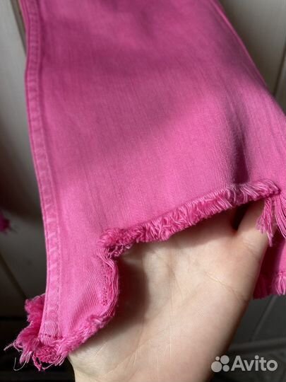 Джинсы zara для девочки 128 134