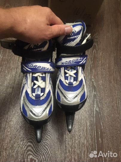 Коньки для хоккея с мячом детские