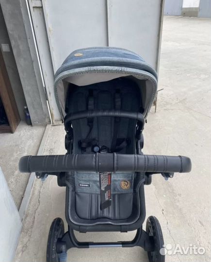 Коляска 2 в 1 Bugaboo Buffalo Diesel Denim бугабу