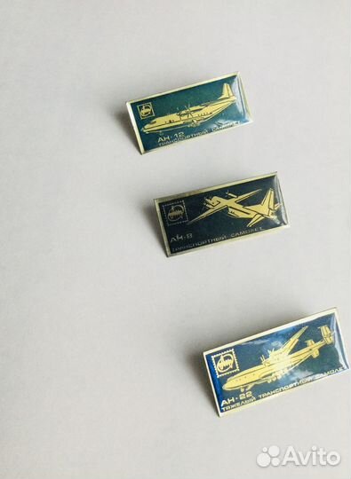 Значки СССР самолеты Антонов, редкое