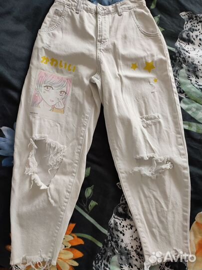 Джинсы на девочку