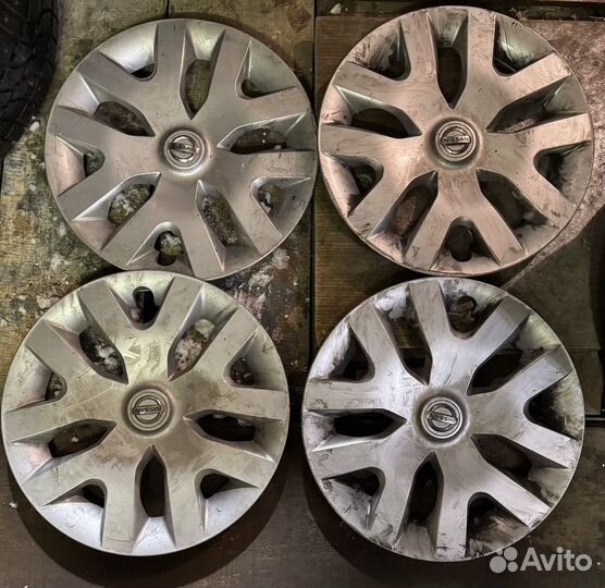 Колпаки Nissan r16