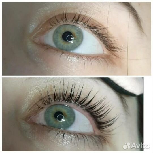 Ламинирование и ботокс ресниц/бровей