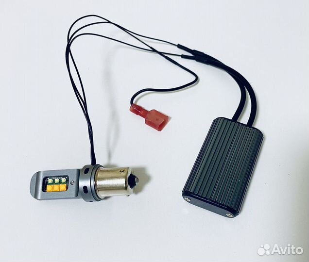 Светодиодные лампы дхо+поворотники Mini LED DRL