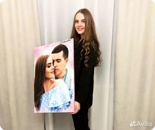 Портрет по фото подарок