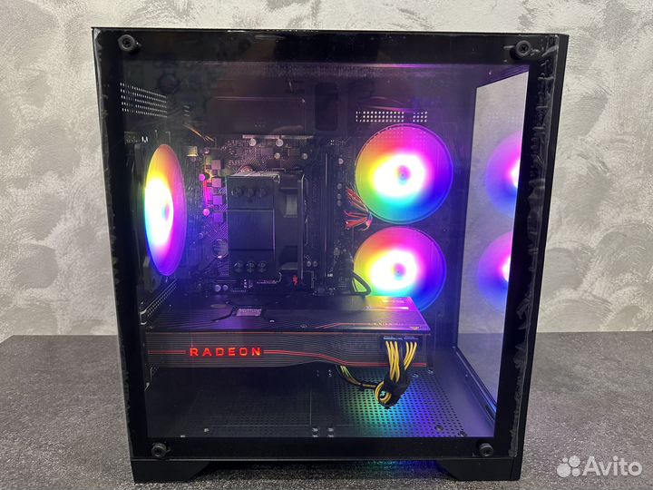 Игровой пк Ryzen 5 5500 и RX5700XT