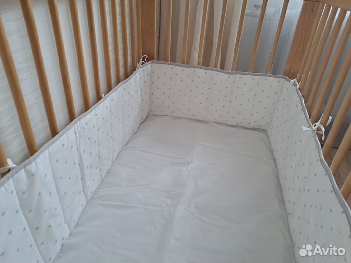 Бортики в кроватку IKEA