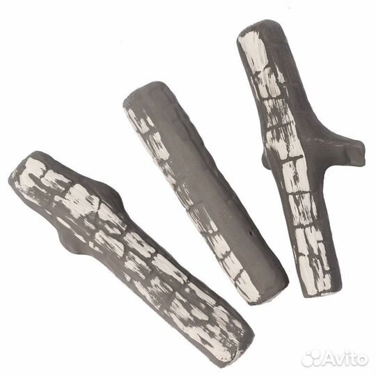 Керамические дрова обгорелые ZeFire - 3 шт