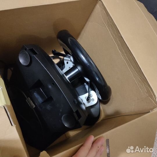 Игровой руль genius speed wheel 3