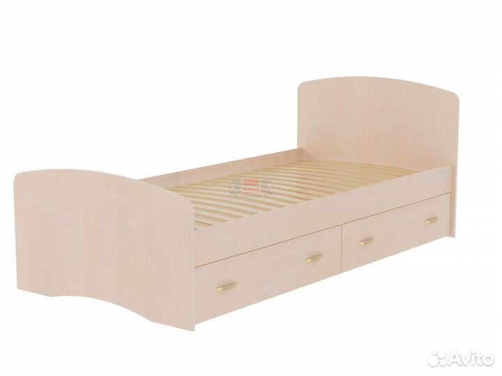 Кровать с ящиками. В наличии