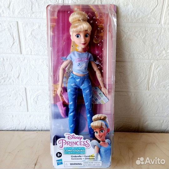 Куклы Hasbro Disney Princess Comfy Squad Эльза Бел