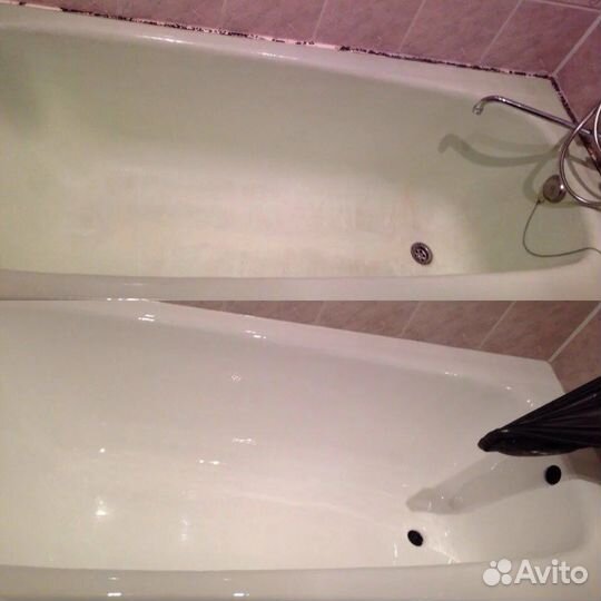Реставрация ванн жидким акрилом