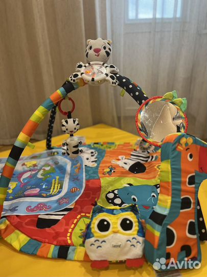 Развивающий коврик bright starts африка