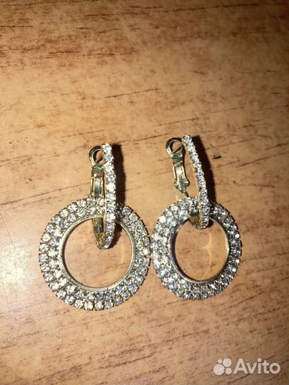 Серьги, перстень, комплект