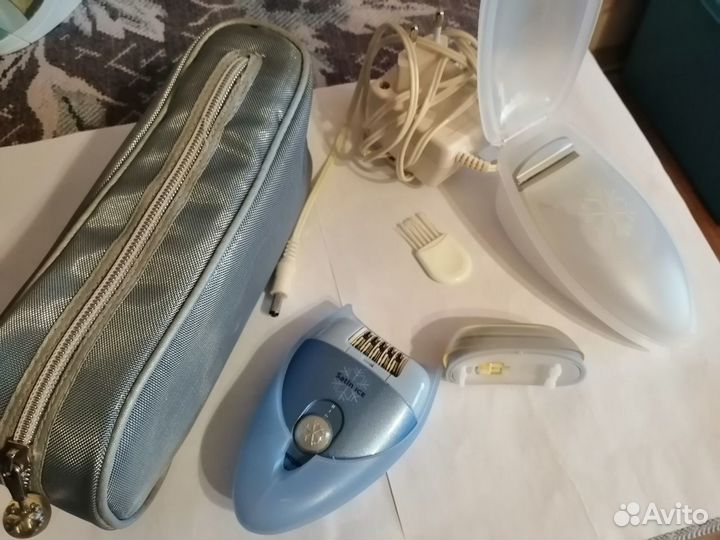 Эпилятор Philips компактный с охлаждающей насадкой