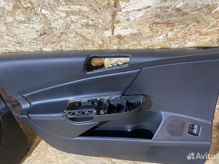 Обшивка передней двери (Кожа) VW Passat B6 05-10
