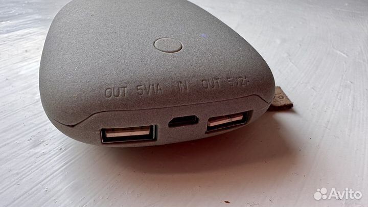 Power Bank 6000 мАч Минималистичный дизайн