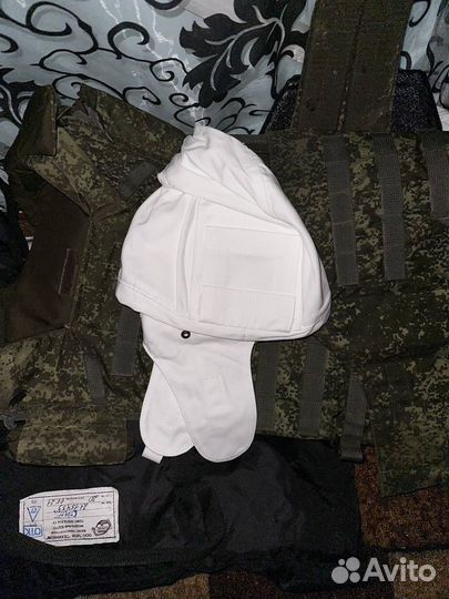 Чехол Для Шлема 6б47 Ратник Белый (Зимний) Новый