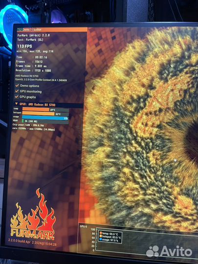 Видеокарта rx 5700 Asrock