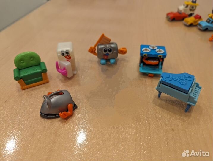 Игрушки из киндера старые серии