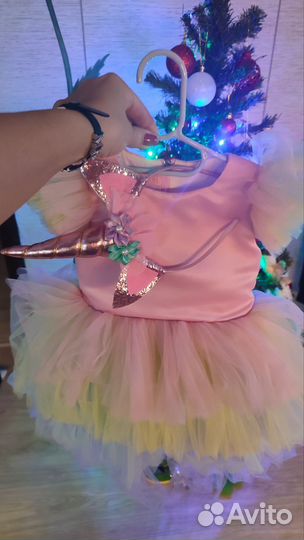 Платье праздничное 86-92