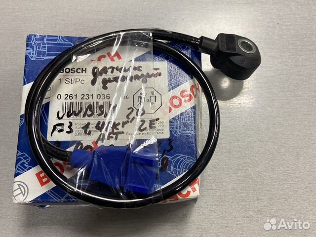 Датчик детонации bosch 0261231036