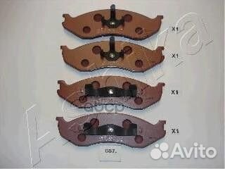 Колодки тормозные передние к-кт '50-00-057 Ashika
