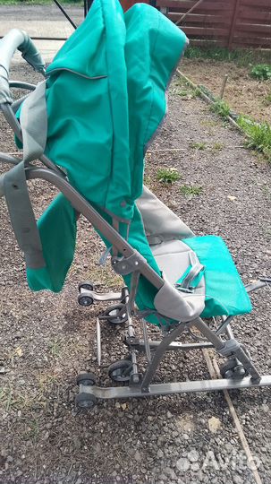 Детские санки коляска ника