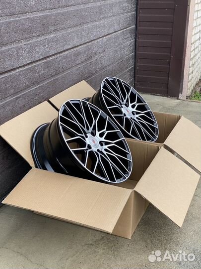 Диски литые V-FS34 R18 5x108 Black Machined