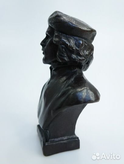 Бюст Эрнест Че Гевара бронза патина Куба