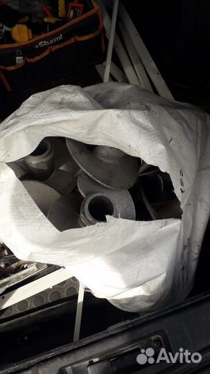 Литые наконечники для винтовых свай