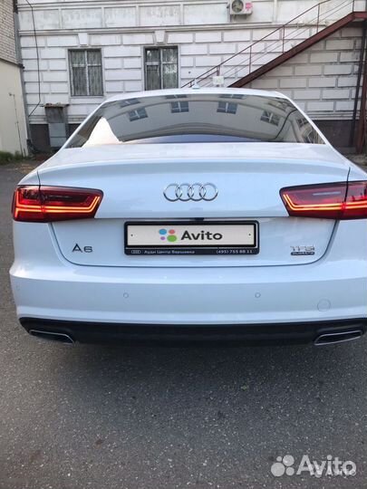 Audi A6 2.0 AMT, 2017, 63 000 км