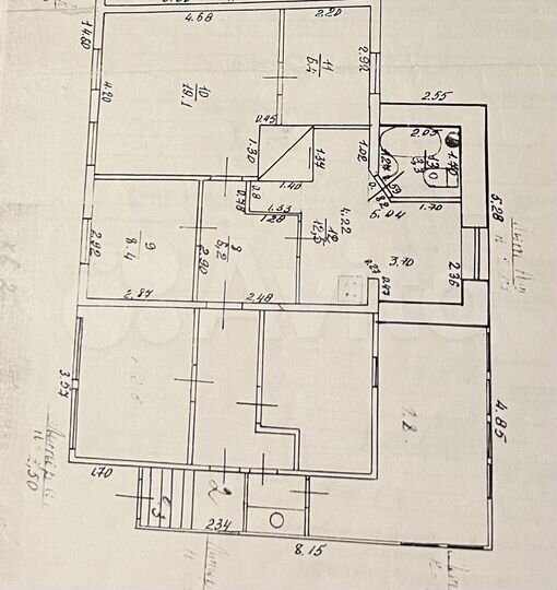 Дом 59,5 м² на участке 8 сот.