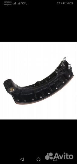 Колодка тормозная урал