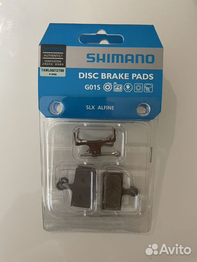 Колодки тормозные велосипедные Shimano