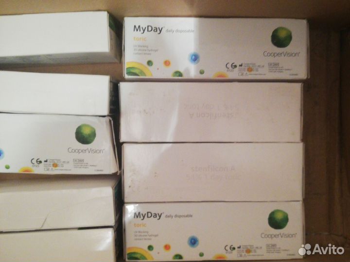 Линзы контактные