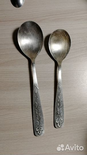 Столовые приборы СССР мельхиор
