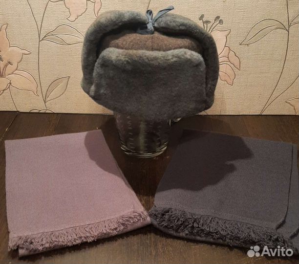 Шапка ушанка военная 1991г