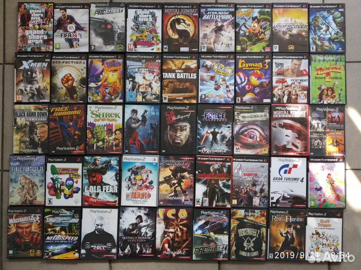 Игры и игровые диски для playstation 2 ps 2