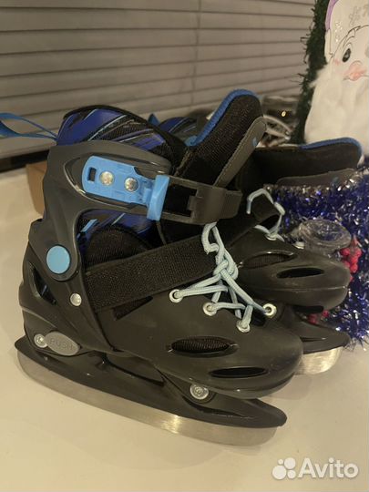 Коньки детские раздвижные 26-30