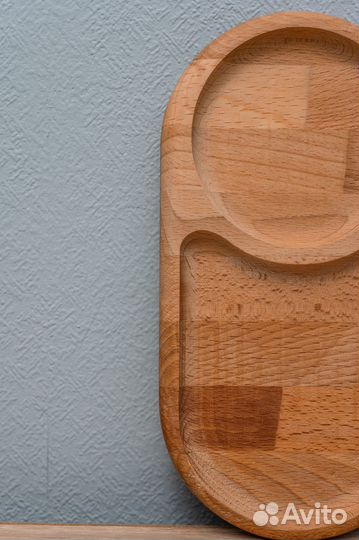 Поднос деревянный. Менажница