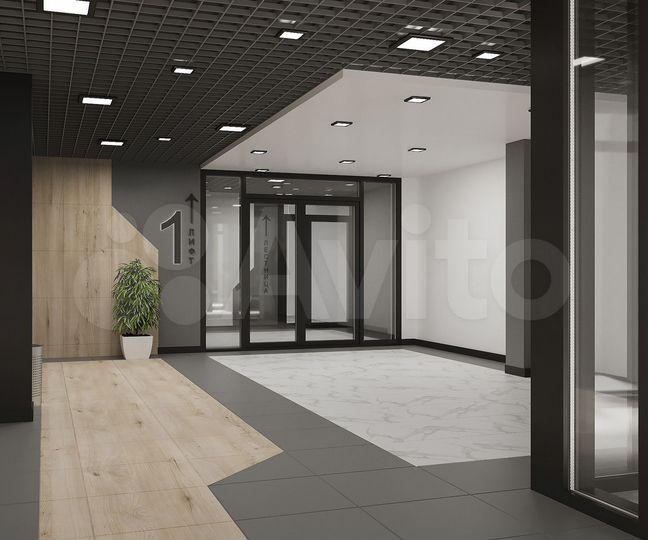 2-к. квартира, 53,3 м², 3/10 эт.