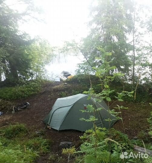 Палатка, трёх местная, двухслойная