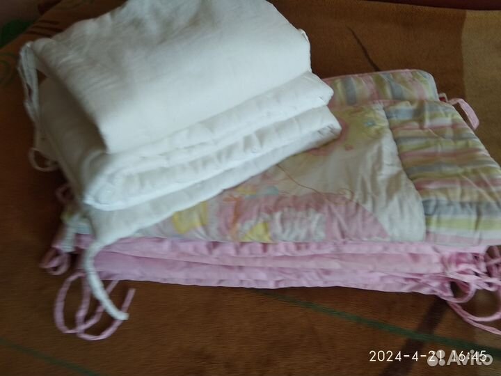 Бортики в детскую кроватку iкеа