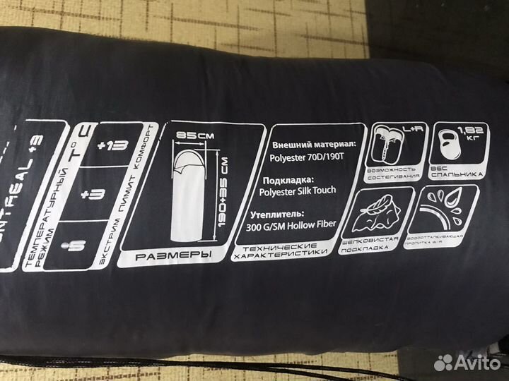 Спальный мешок Nordway Montreal L +3