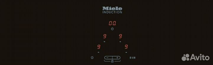 Индукционная панель Miele KM6116 сталь