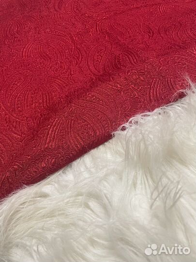 Ткань для костюма Деда мороза